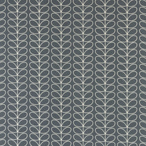 Linear Stem Cool Grey Fabric by the Metre